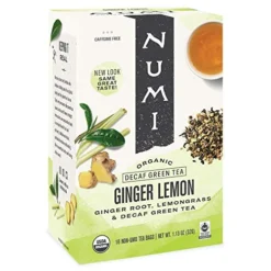 NUMI ORGANIC TEA GINGER LEMON
