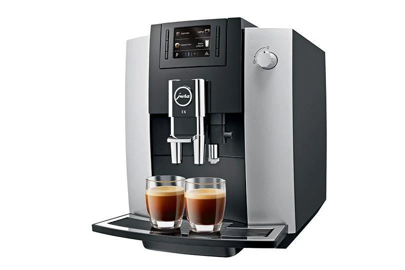 Used - Jura E6 Platinum Super Automatic Coffee Machine 2 Used - Jura E6 Platinum Super Automatic Coffee Machine - Image 2
