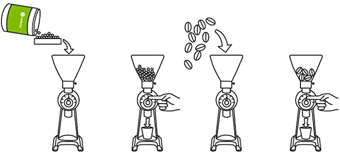 Accessories Cafetto Grinder Clean (3x 45g) 2 Accessories Cafetto Grinder Clean (3x 45g) - Image 2