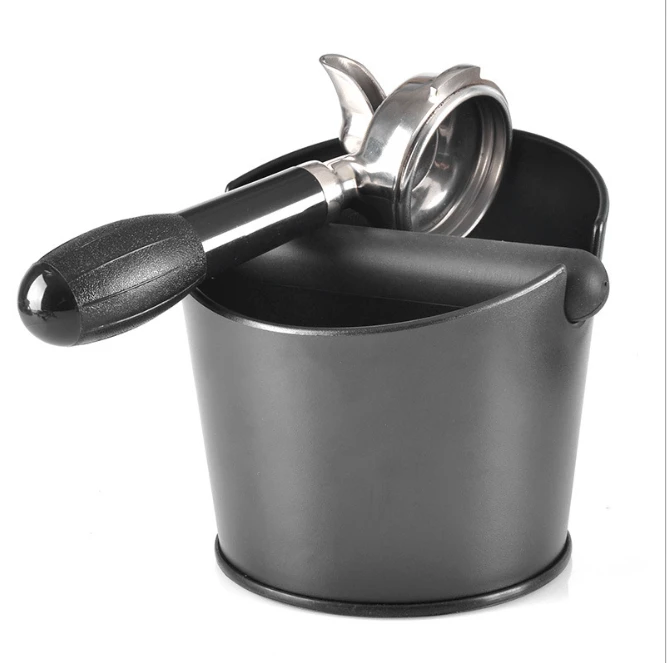 Accessories Black Knock Box 1 Accessories Black Knock Box