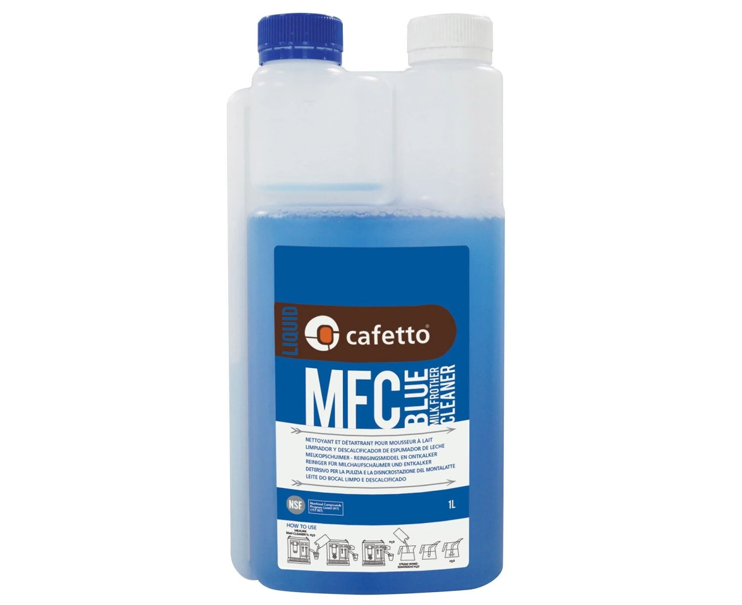 Accessories Cafetto MFC Blue 1L 1 Accessories Cafetto MFC Blue 1L