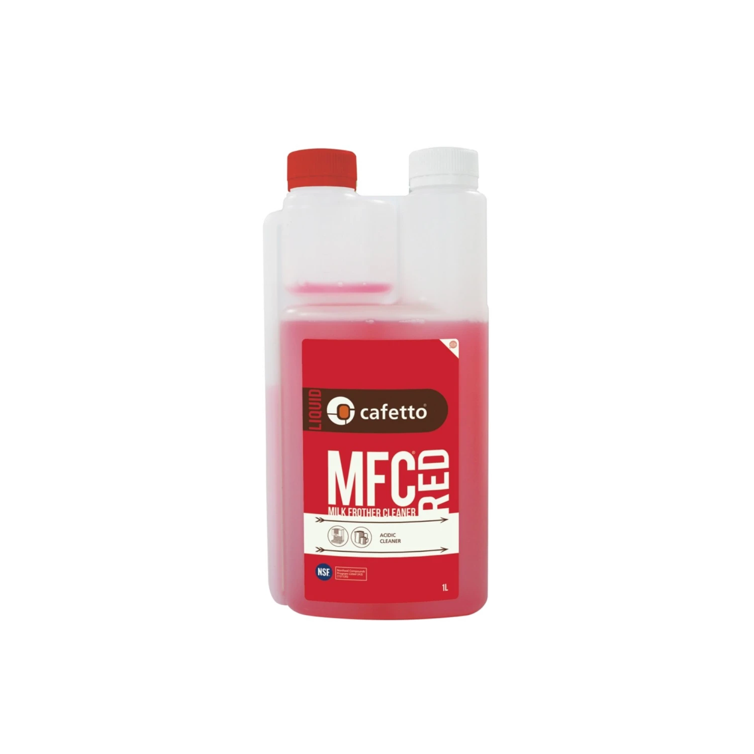 Accessories Cafetto RED MFC (Milk Frother Cleaner) 1lt 1 Accessories Cafetto RED MFC (Milk Frother Cleaner) 1lt